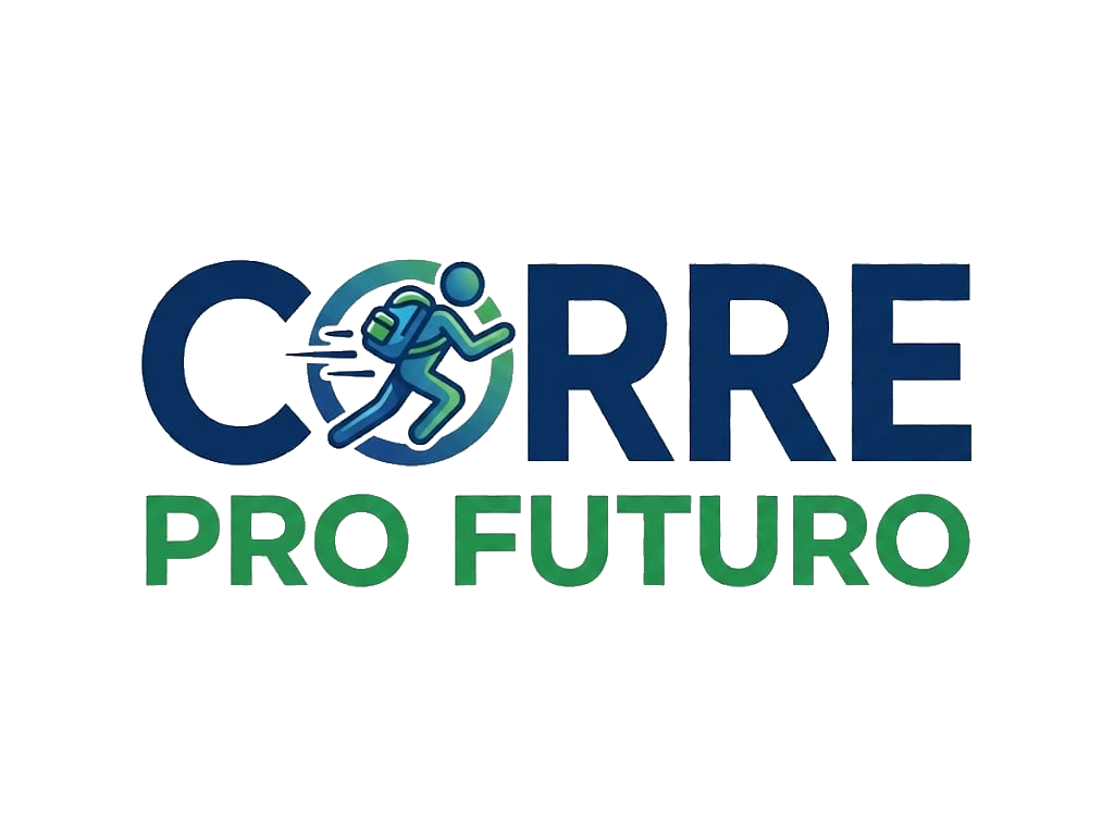 Logo institucional Corre pro Futuro